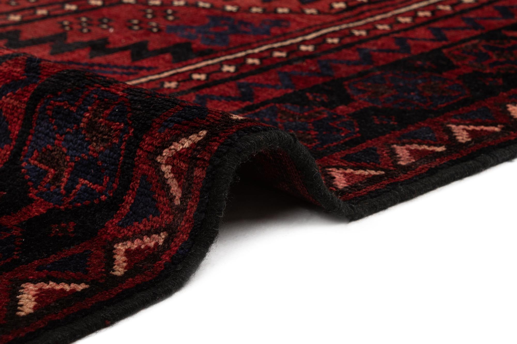 4' 3 x 8' 5 Balouch Wool Rug