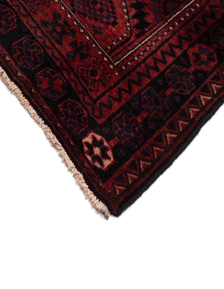 Detail image of 4' 3 x 8' 5 Balouch Wool Rug