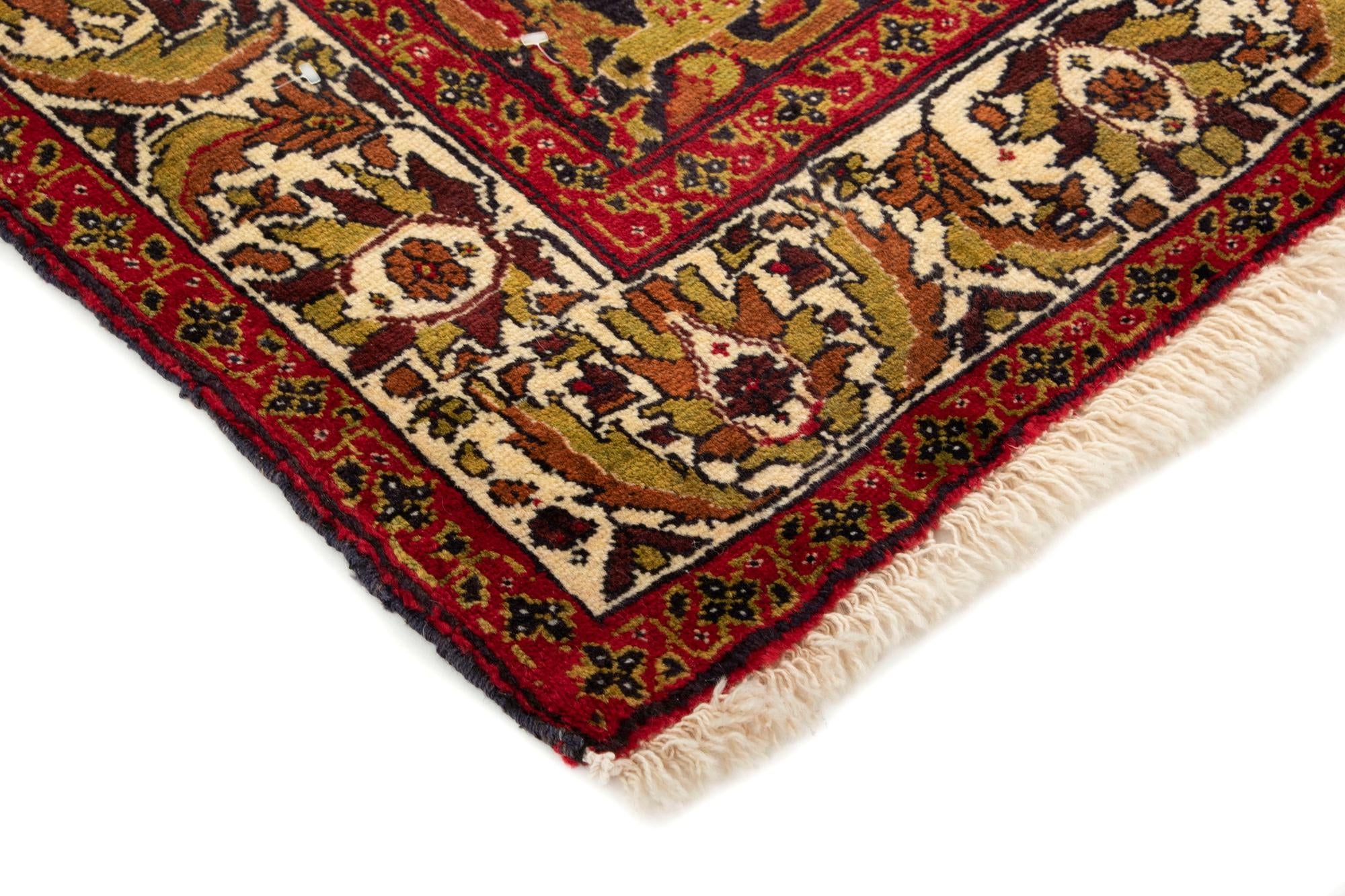 3' 5 x 5' 9 Hand Knotted Balouch Persian Wool Rug