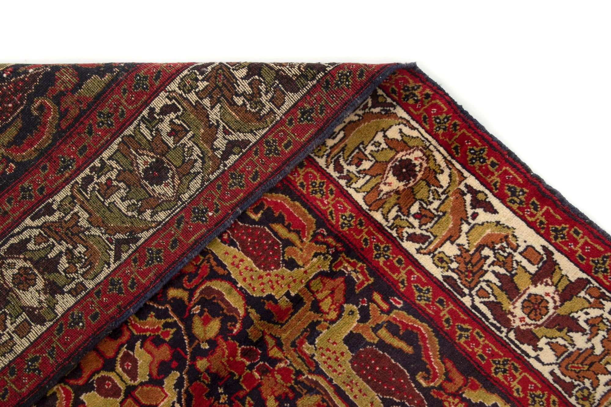 3' 5 x 5' 9 Hand Knotted Balouch Persian Wool Rug