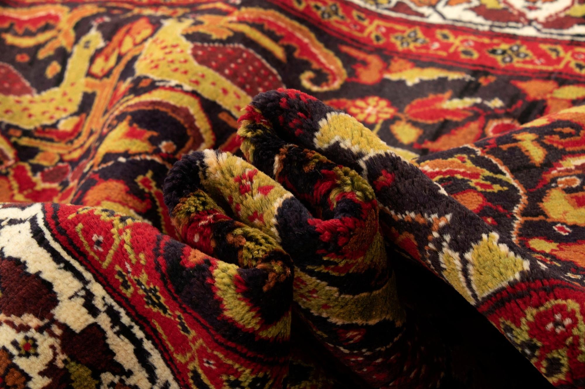 3' 5 x 5' 9 Hand Knotted Balouch Persian Wool Rug