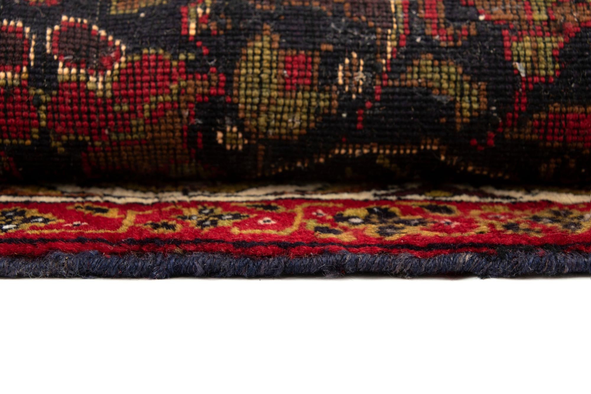 3' 5 x 5' 9 Hand Knotted Balouch Persian Wool Rug