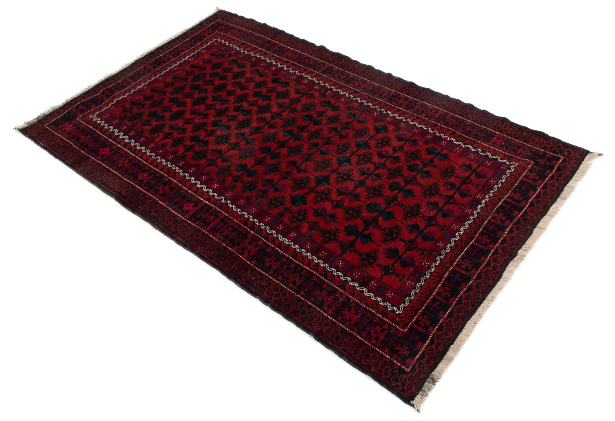 3' 11 x 6' 8 Balouch Wool Rug