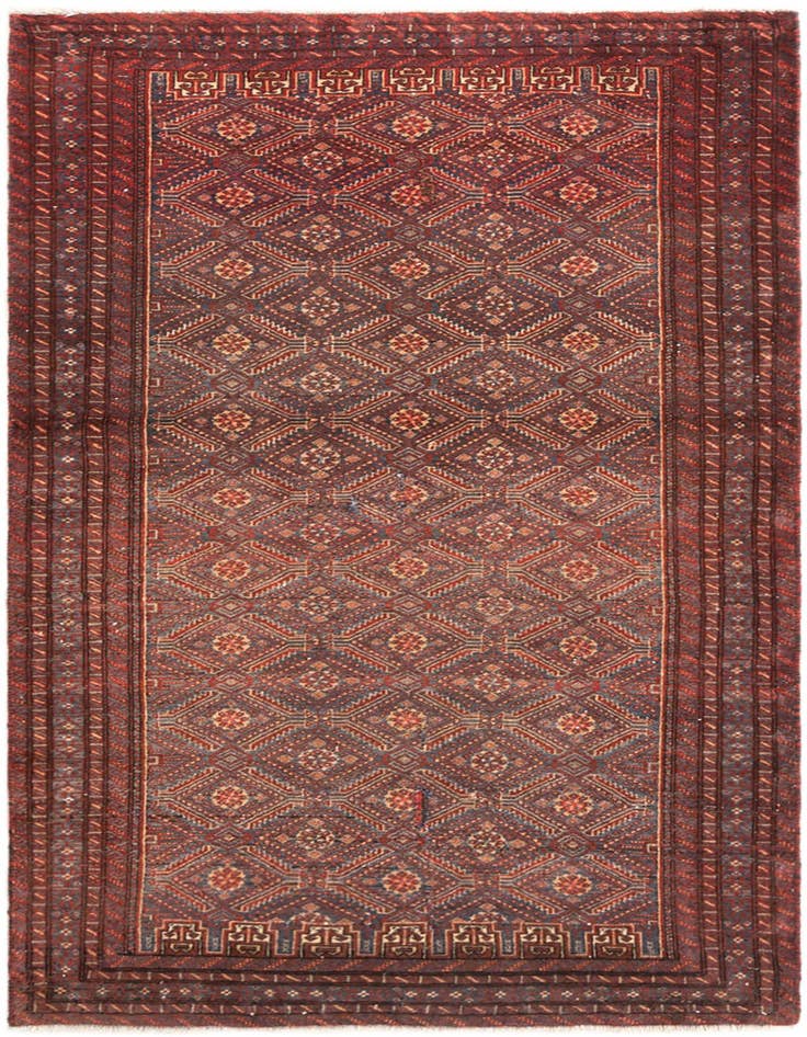 Detail image of 3' 1 x 6' 1 Balouch Rug