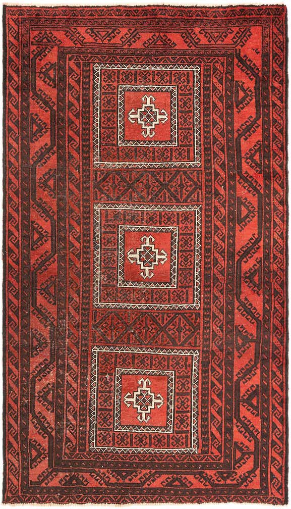 3' 4 x 6' 6 Balouch Rug