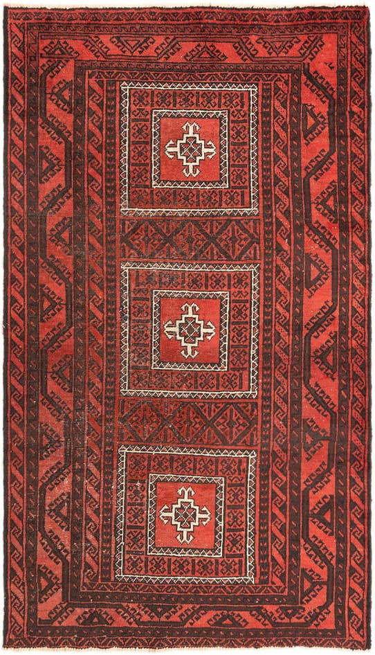 Detail image of 3' 4 x 6' 6 Balouch Rug