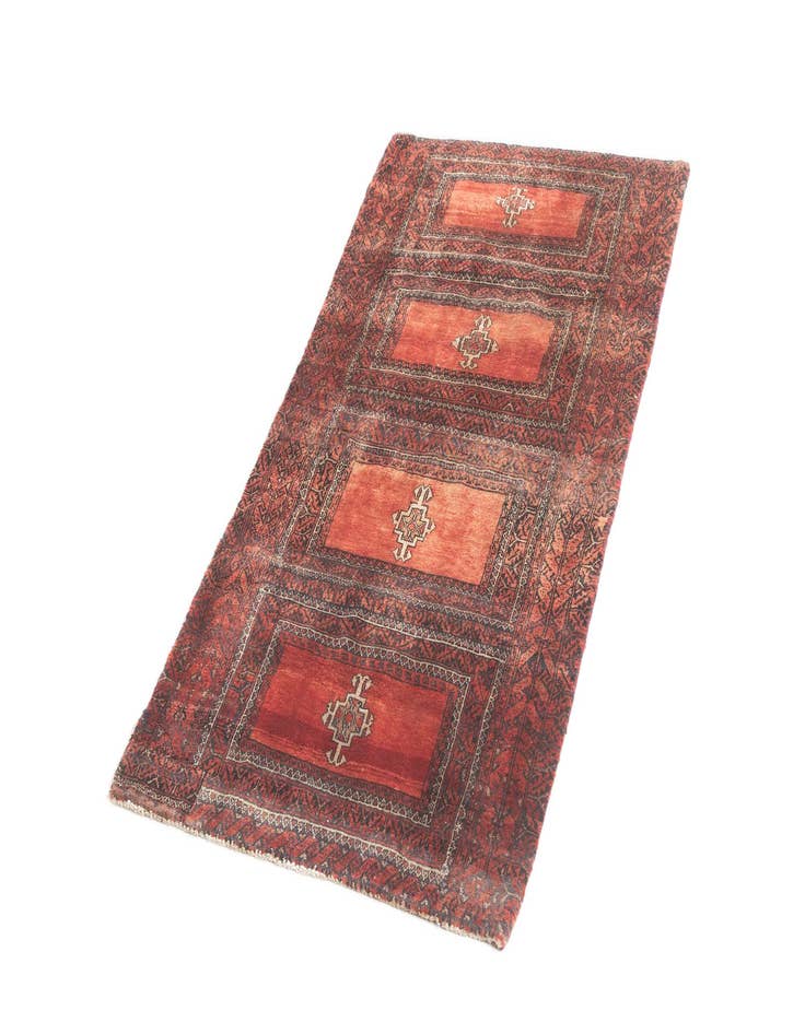 Detail image of 2' 8 x 5' 3 Balouch Rug