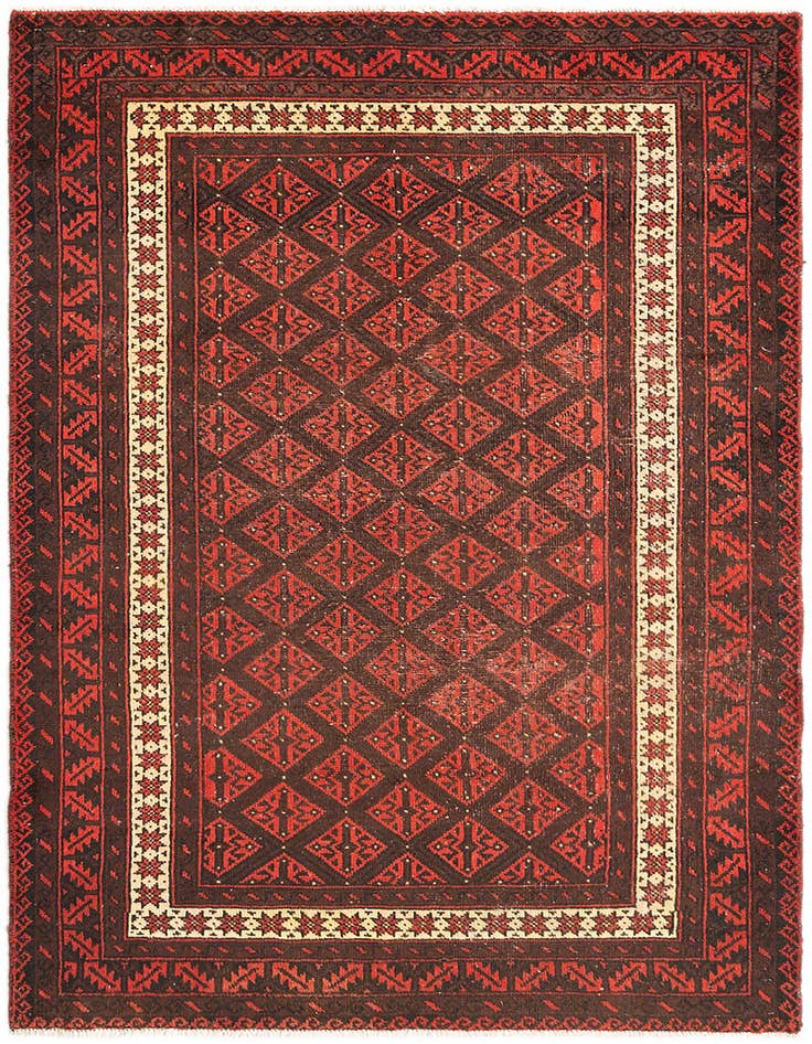 Detail image of 4' x 6' 6 Balouch Rug