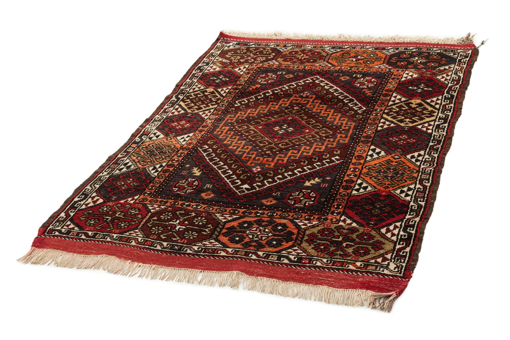 4' 3 x 5' 4 Hand Knotted Balouch Wool Rug