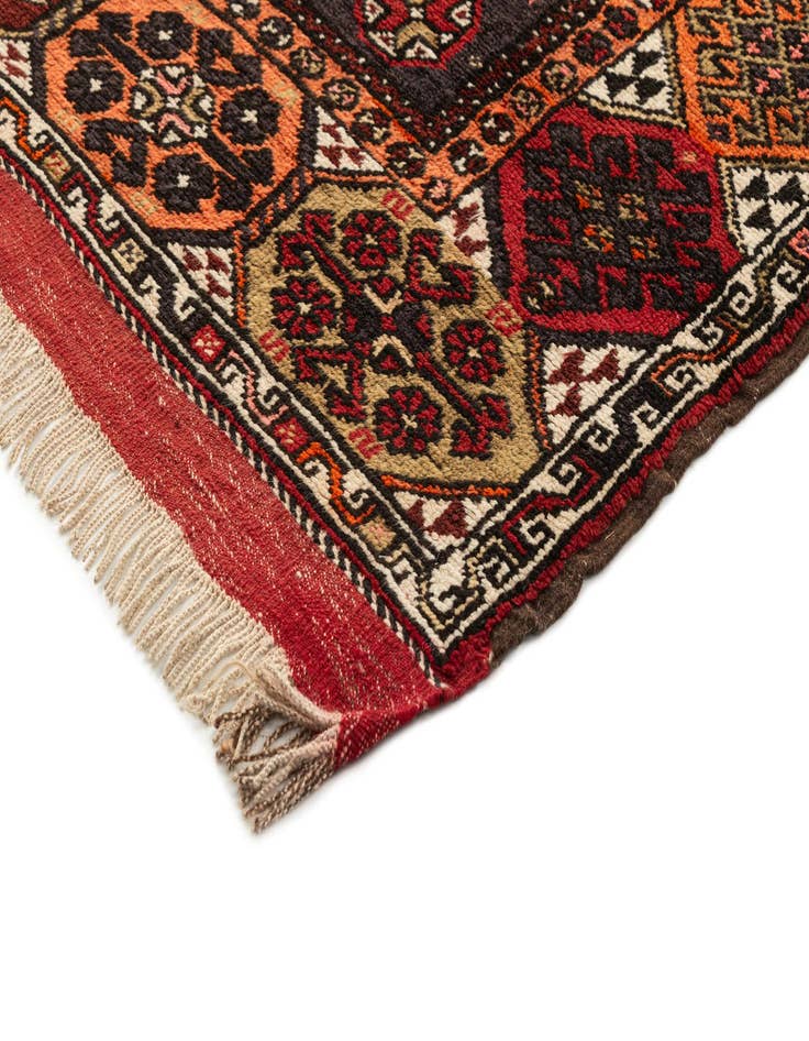Detail image of 4' 3 x 5' 4 Hand Knotted Balouch Wool Rug