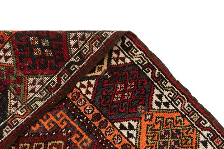 4' 3 x 5' 4 Hand Knotted Balouch Wool Rug