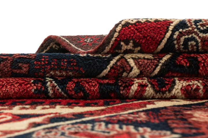 4' x 5' 9 Hand Knotted Balouch Oriental Wool Rug