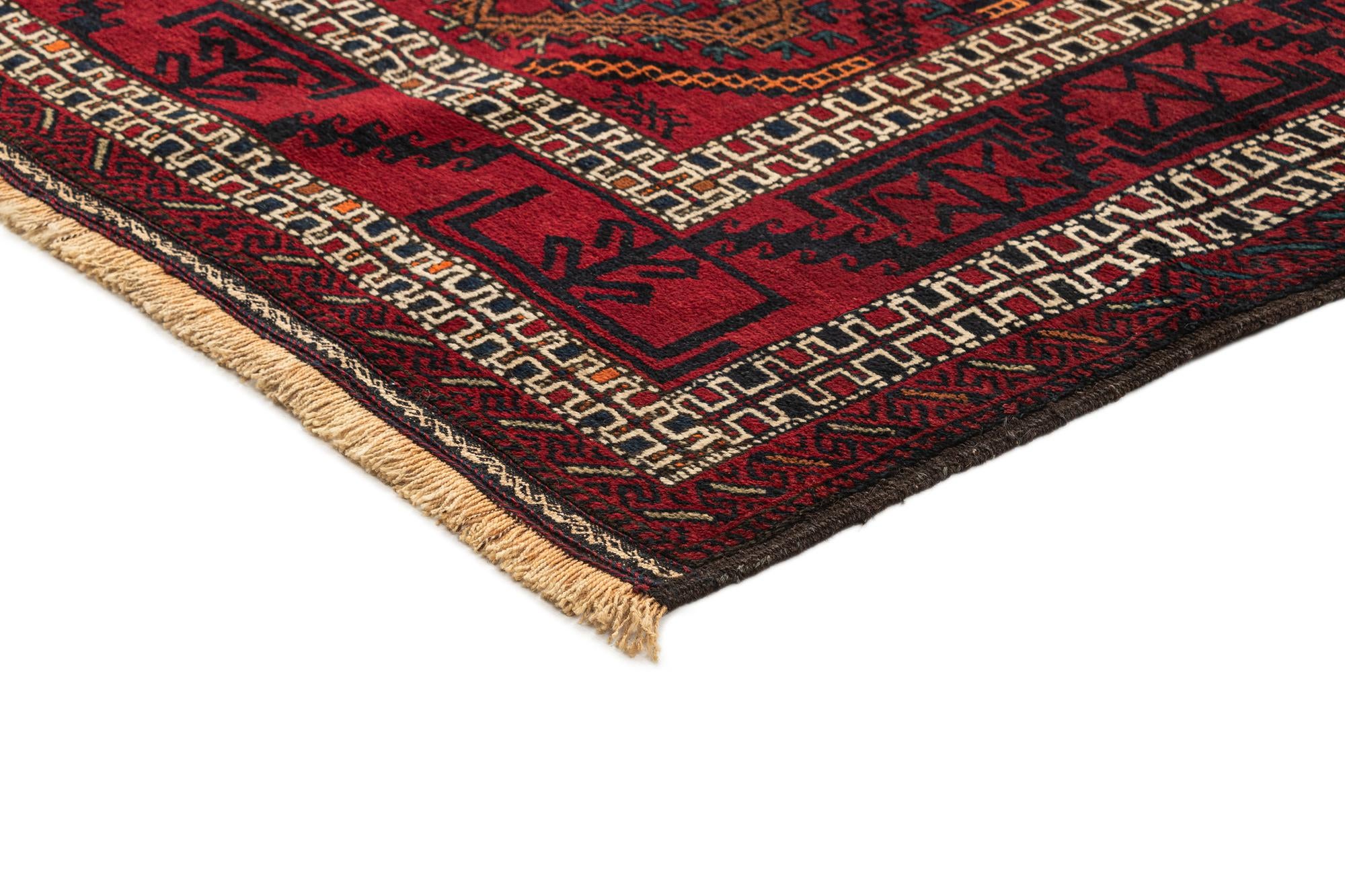 4' 10 x 8' 5 Hand Knotted Balouch Wool Rug