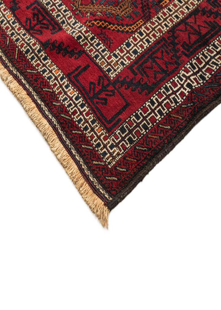 4' 10 x 8' 5 Hand Knotted Balouch Wool Rug