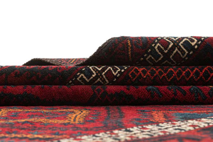 4' 10 x 8' 5 Hand Knotted Balouch Wool Rug