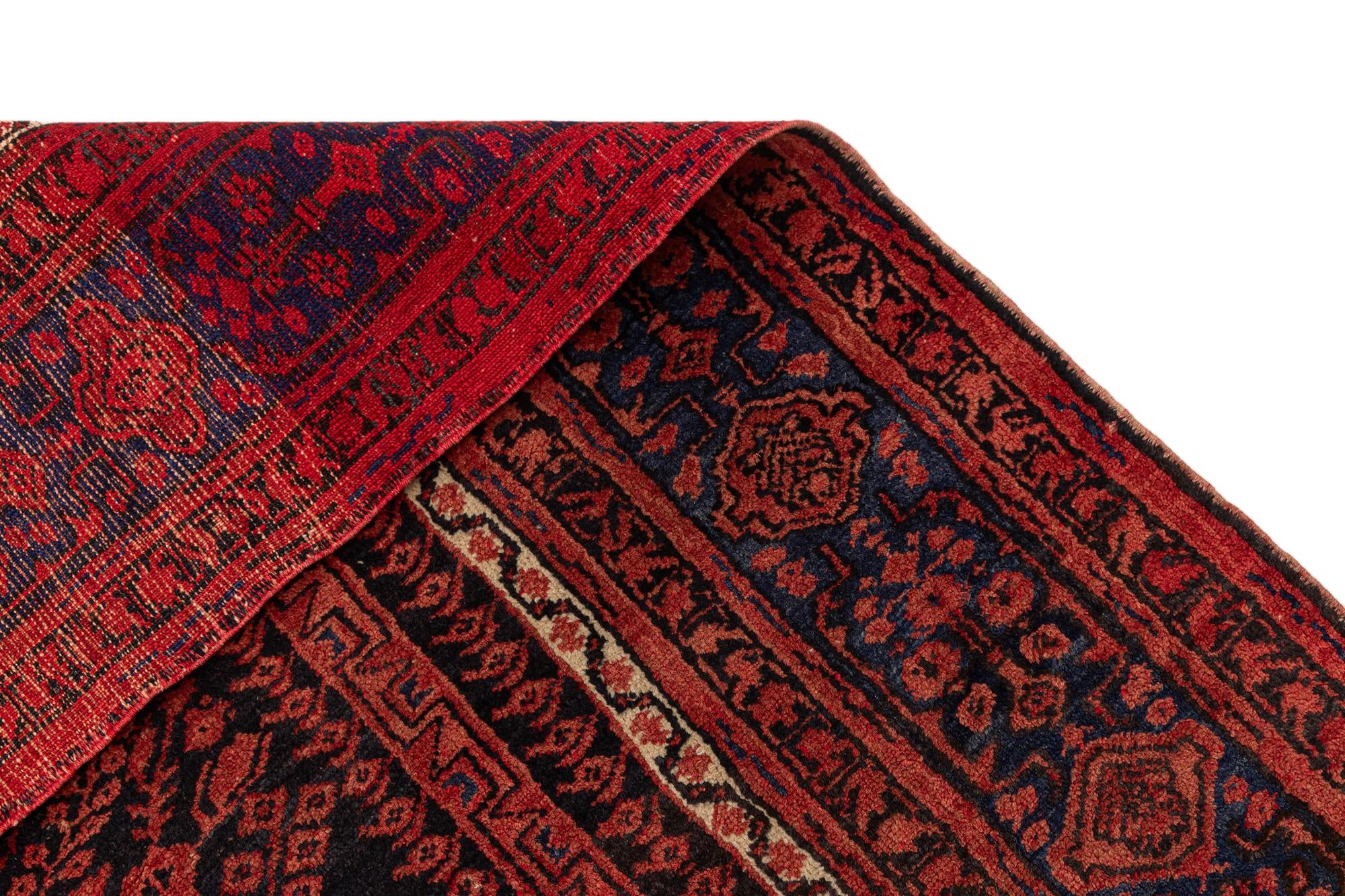 4' 4 x 5' 8 Hand Knotted Balouch Wool Rug