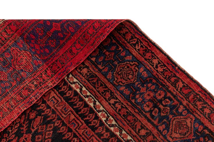 Detail image of 4' 4 x 5' 8 Hand Knotted Balouch Wool Rug