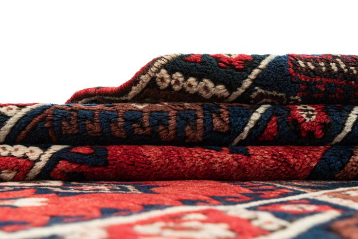 Detail image of 4' 3 x 6' 10 Hand Knotted Balouch Wool Rug