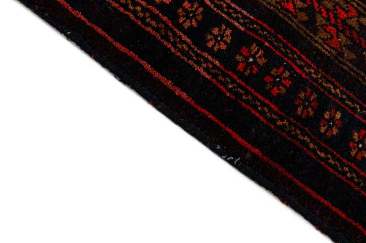 4' 3 x 6' 8 Hand Knotted Balouch Persian Wool Rug