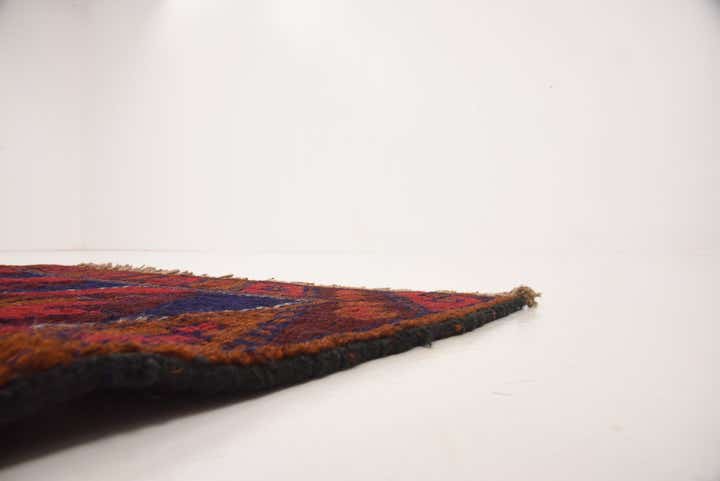 2' 8 x 4' 7 Hand Knotted Balouch Persian Wool Rug