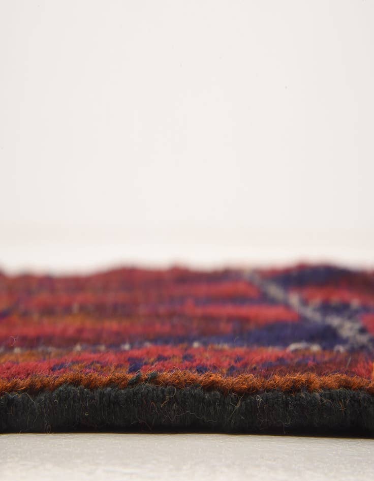 Detail image of 2' 8 x 4' 7 Hand Knotted Balouch Persian Wool Rug