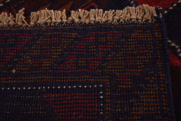 2' 8 x 4' 7 Hand Knotted Balouch Persian Wool Rug