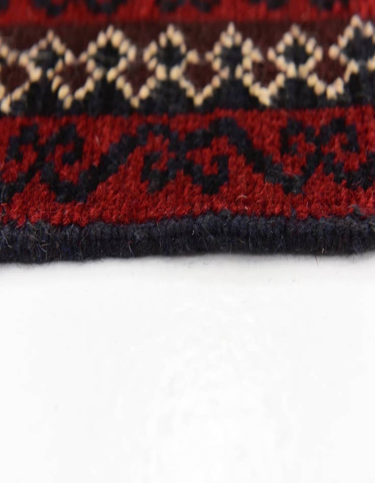 Detail image of 2' 7 x 4' 8 Hand Knotted Balouch Persian Wool Rug