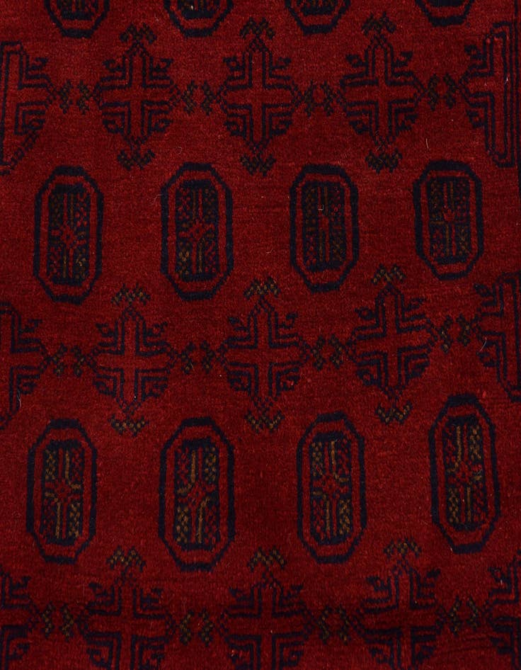 Detail image of 2' 10 x 4' 9 Hand Knotted Balouch Persian Wool Rug