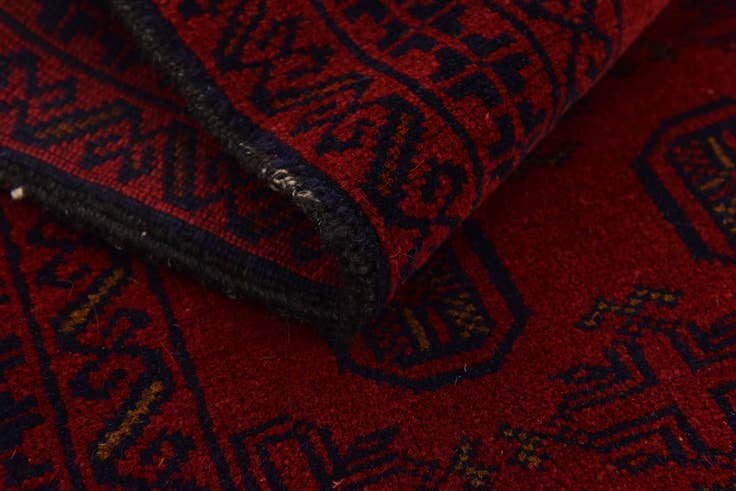 Detail image of 2' 10 x 4' 9 Hand Knotted Balouch Persian Wool Rug