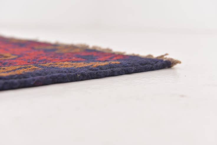 Detail image of 2' 10 x 4' 6 Hand Knotted Balouch Persian Wool Rug
