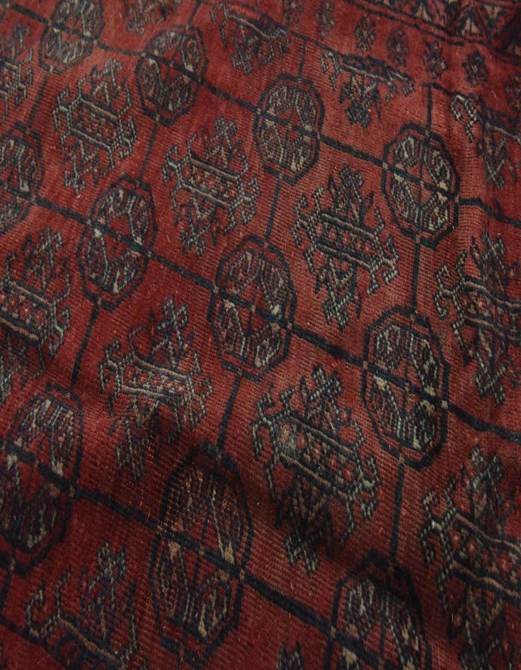 Detail image of 4' x 7' Hand Knotted Balouch Persian Wool Rug