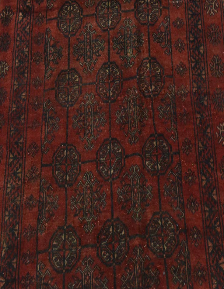 Detail image of 4' x 7' Hand Knotted Balouch Persian Wool Rug