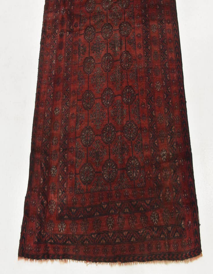 Detail image of 4' x 7' Hand Knotted Balouch Persian Wool Rug