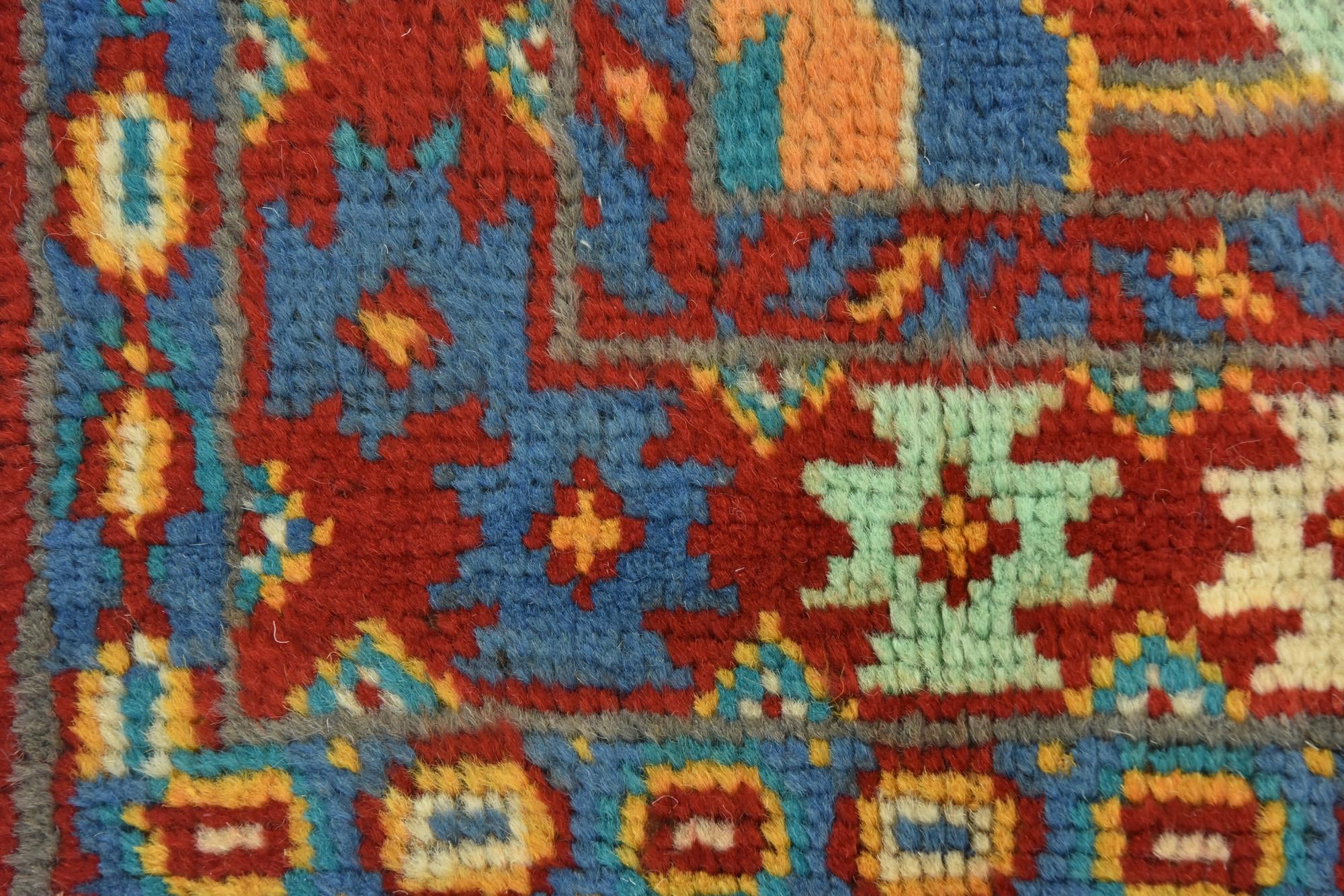 3' 4 x 4' 10 Hand Knotted Balouch Rug