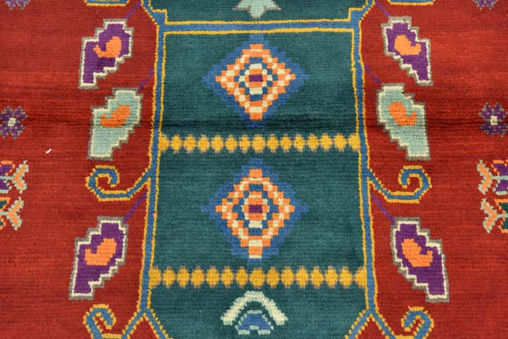 3' 5 x 5' Hand Knotted Balouch Rug