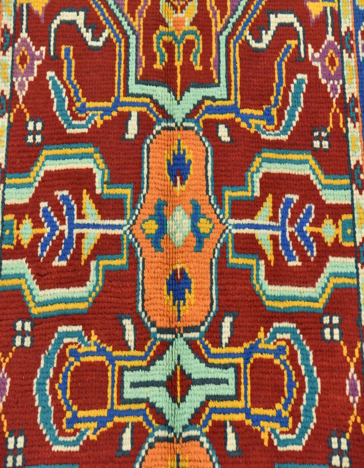 Detail image of 3' 4 x 4' 10 Hand Knotted Balouch Rug