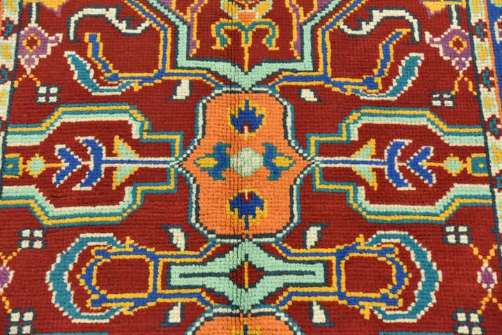 3' 4 x 4' 10 Hand Knotted Balouch Rug