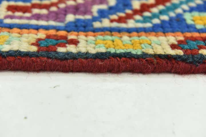 3' 4 x 4' 10 Hand Knotted Balouch Rug