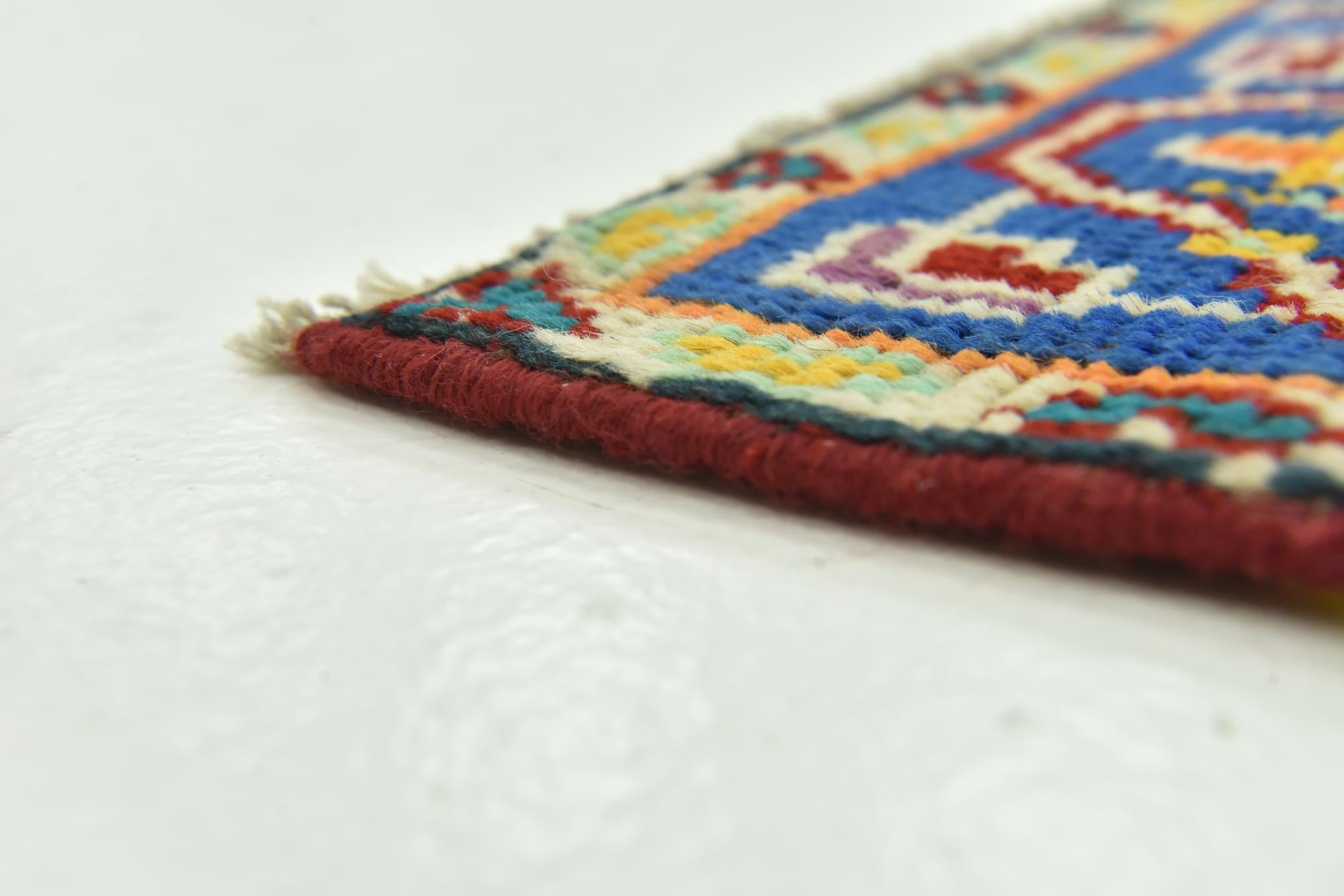 3' 4 x 4' 10 Hand Knotted Balouch Rug
