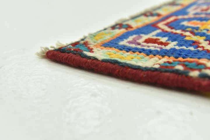 3' 4 x 4' 10 Hand Knotted Balouch Rug
