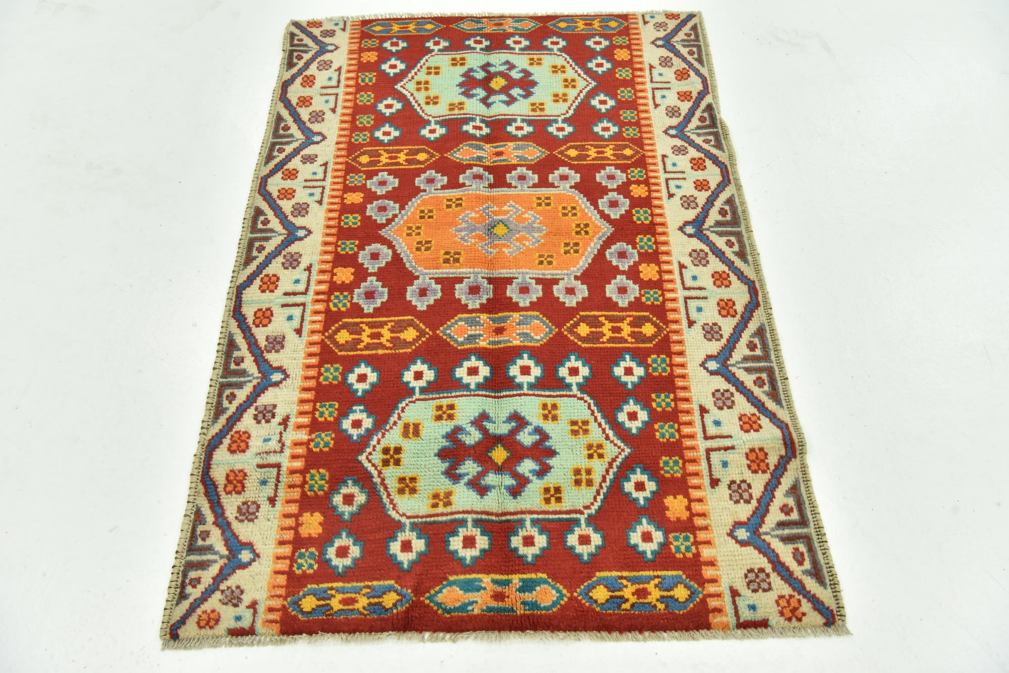 3' 3 x 4' 10 Hand Knotted Balouch Rug