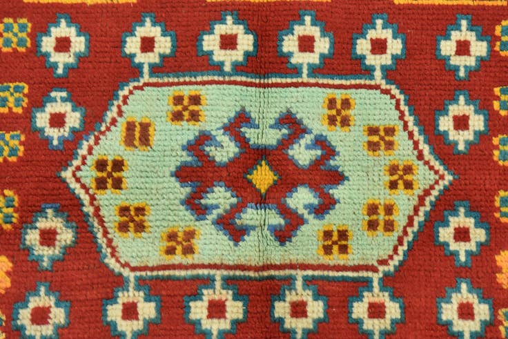 Detailansicht von 100cm x 145cm Handgeknüpft Balouch Teppich