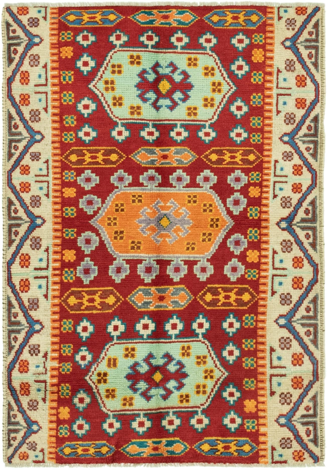 3' 3 x 4' 10 Hand Knotted Balouch Rug