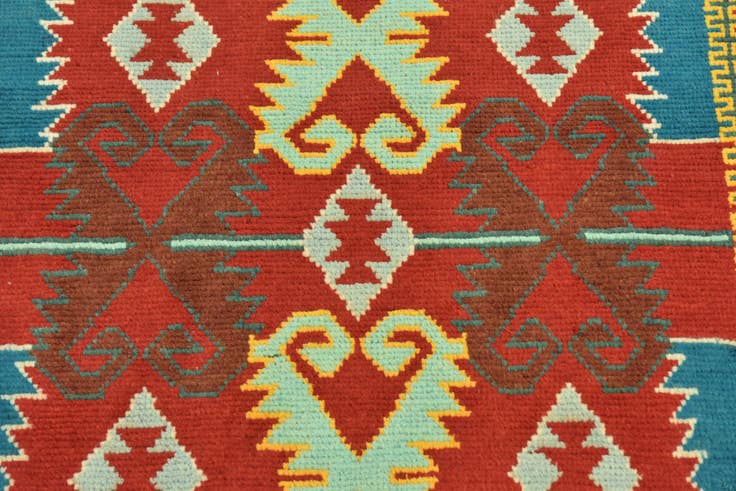 Detail image of 2' 10 x 5' Hand Knotted Balouch Rug