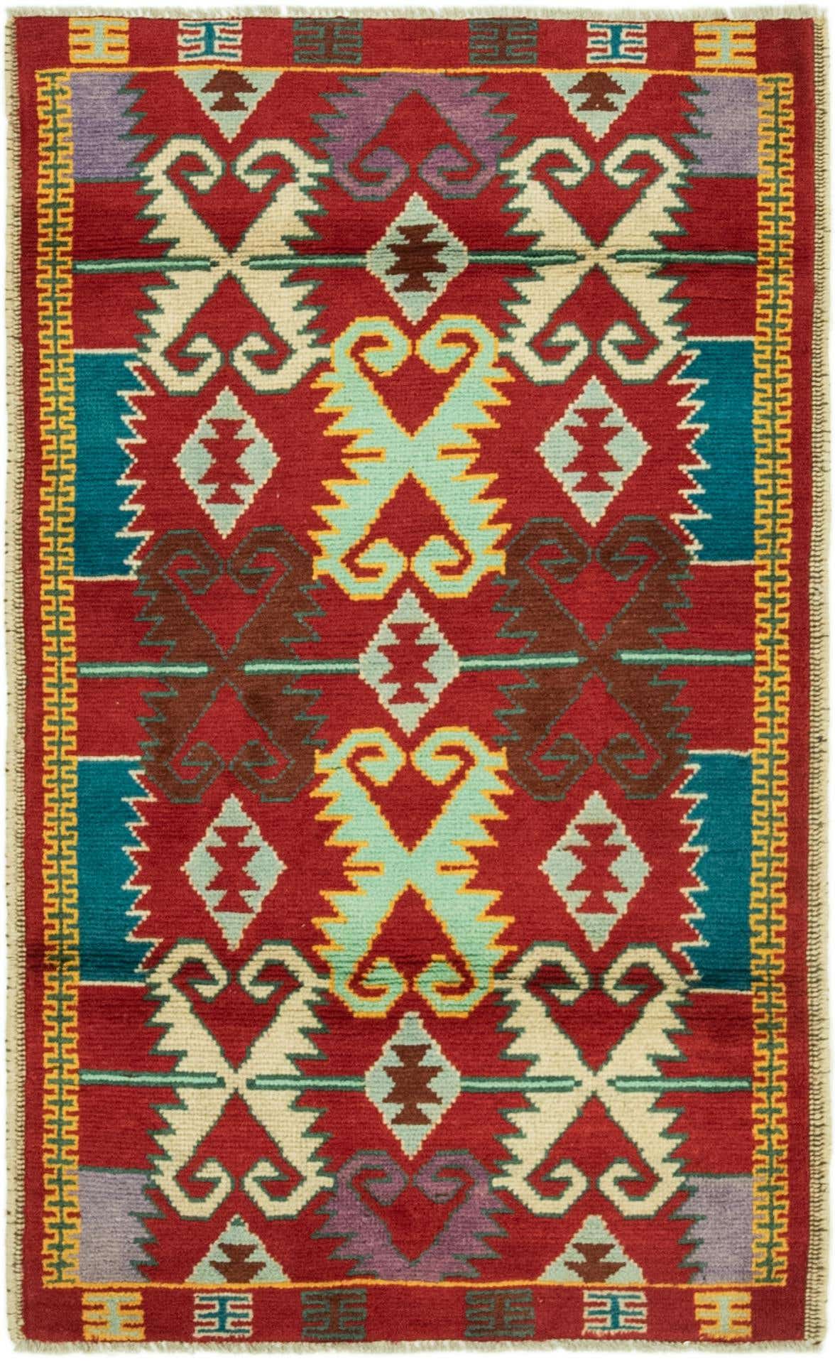 2' 10 x 5' Hand Knotted Balouch Rug