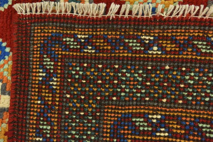 3' 4 x 5' 2 Hand Knotted Balouch Rug