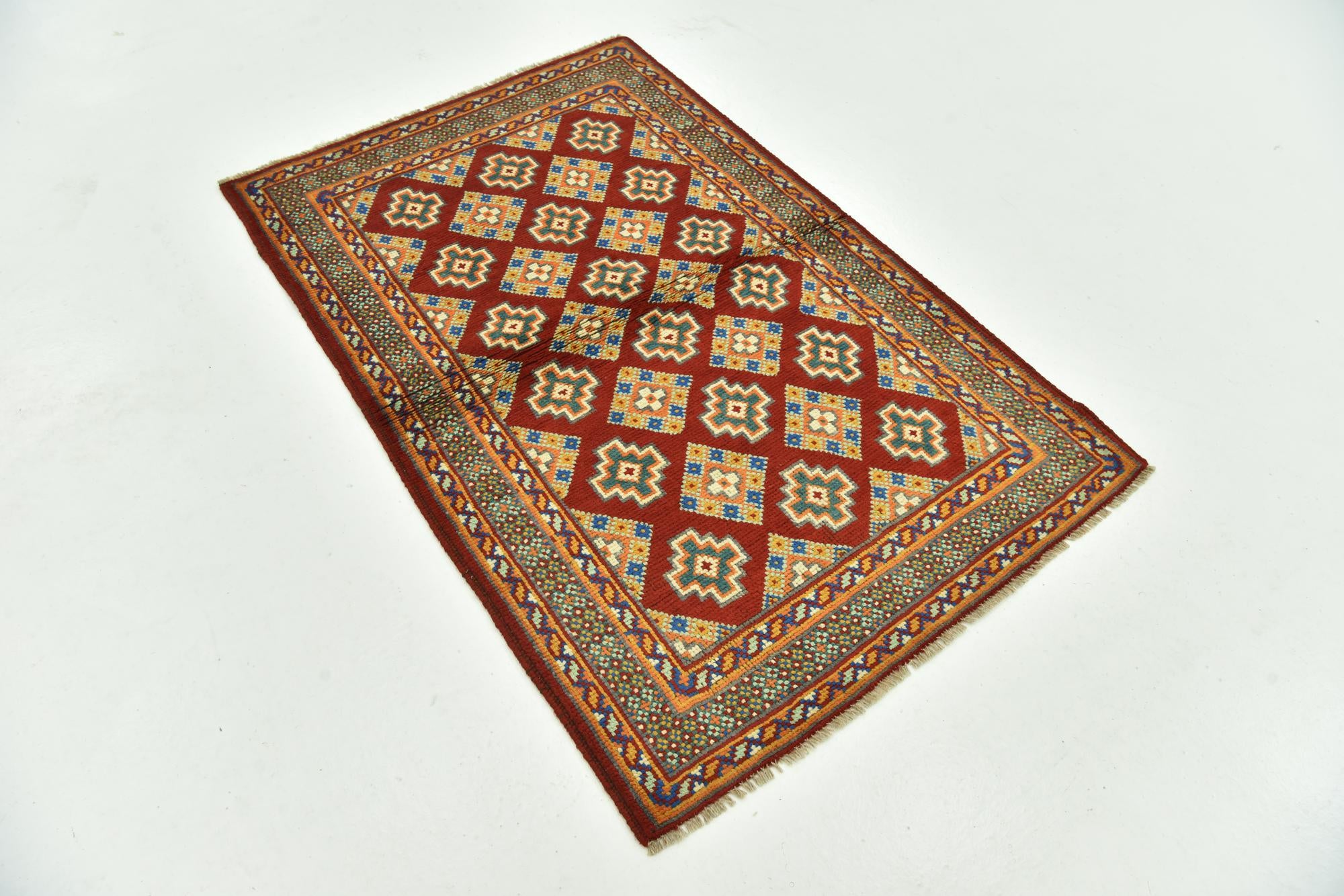 3' 4 x 5' 2 Hand Knotted Balouch Rug