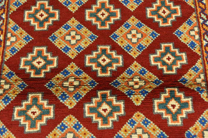 3' 4 x 5' 2 Hand Knotted Balouch Rug