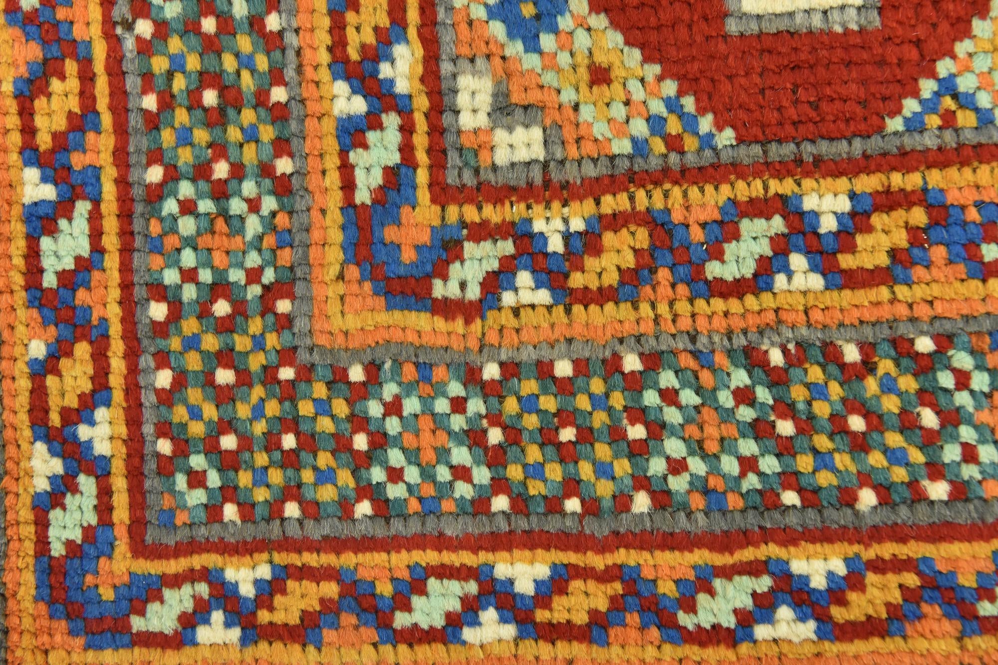 3' 4 x 5' 2 Hand Knotted Balouch Rug
