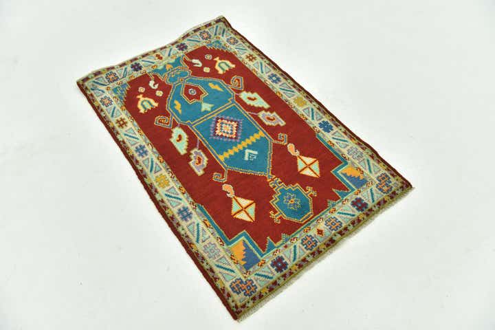 2' 9 x 4' 4 Hand Knotted Balouch Rug